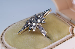 H. STERN CONTEMPORARY STAR COGNAC DIAMOND RING - SinCityFinds Jewelry