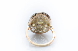 ANTIQUE ROSE CUT DIAMOND RING - SinCityFinds Jewelry