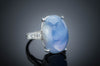 21CT STAR SAPPHIRE RING IN PLATINUM - SinCityFinds Jewelry