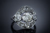1.83CTW OLD EUROPEAN CUT DIAMOND RING IN PLATINUM - SinCityFinds Jewelry