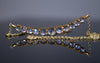 VINTAGE YELLOW GOLD MOONSTONE NECKLACE - SinCityFinds Jewelry