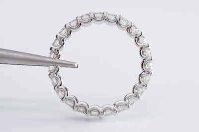 1.68CTW SHARED PRONG ETERNITY DIAMOND BAND SIZE 6.5 - SinCityFinds Jewelry