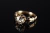 ANTIQUE ROSE CUT DIAMOND  SOLITAIRE RING - SinCityFinds Jewelry