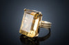 25CT CITRINE COCKTAIL RING IN GOLD - SinCityFinds Jewelry