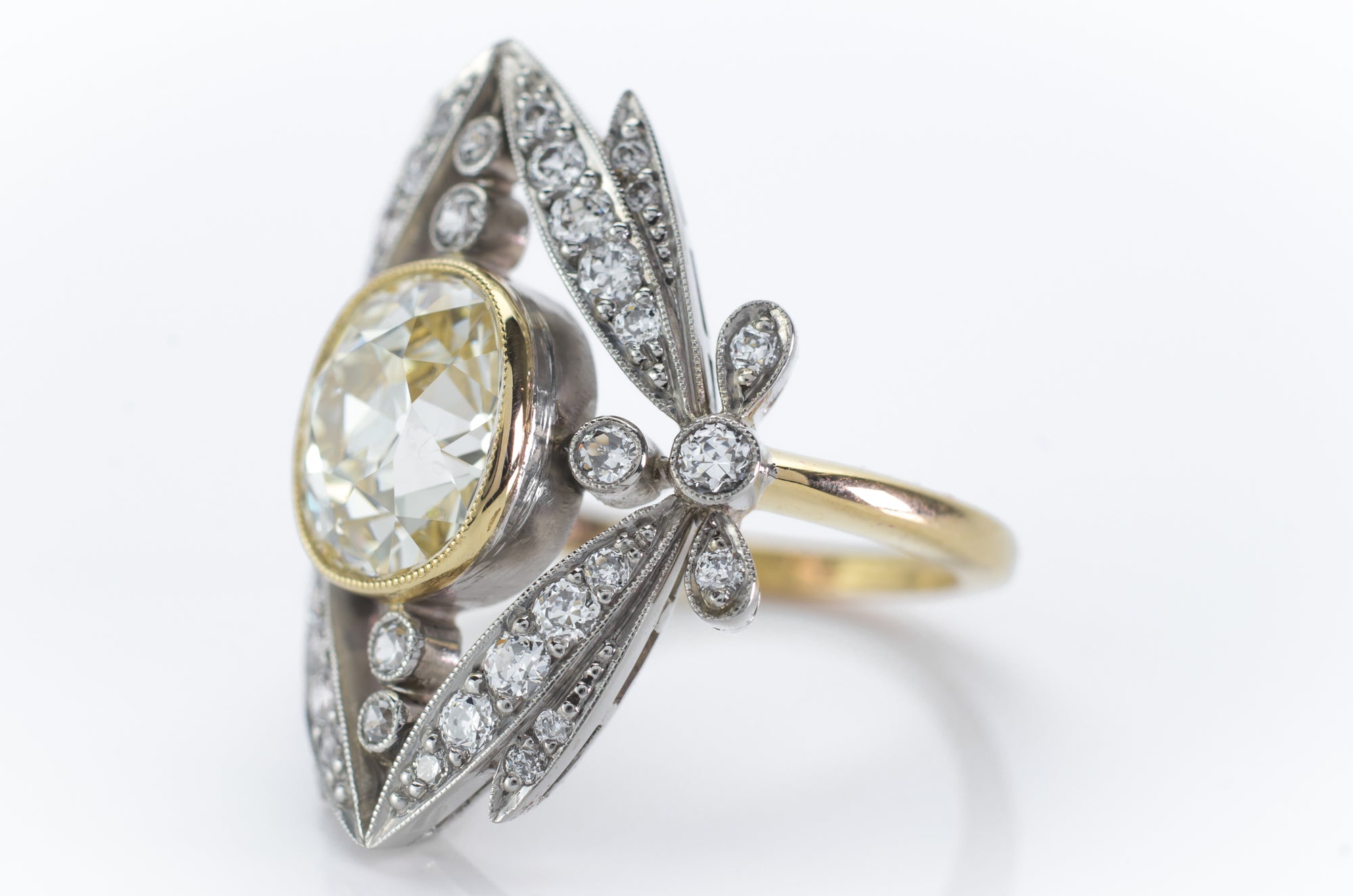 BELLE EPOQUE INSPIRED SEMI MOUNT - SinCityFinds Jewelry