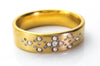 ANTIQUE FRENCH DIAMOND AND PEARL BANGLE IN 18K - SinCityFinds Jewelry