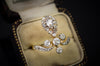 OLD CUT PEAR DIAMOND TIARA STYLE RING - SinCityFinds Jewelry