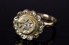 ANTIQUE OLD MINE CUT AND ROSE CUT DIAMOND RING - SinCityFinds Jewelry