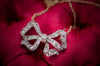 ROSE CUT DIAMOND BOW CONVERSION NECKLACE - SinCityFinds Jewelry