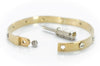 23 GRAM 9KT GOLD BANGLE WITH SCREW - SinCityFinds Jewelry