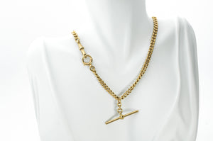 18K GOLD CURB CHAIN - SinCityFinds Jewelry