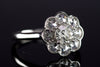 1.27CTW OLD EUROPEAN AND ROSE CUT HALO BY JULIA B. - SinCityFinds Jewelry