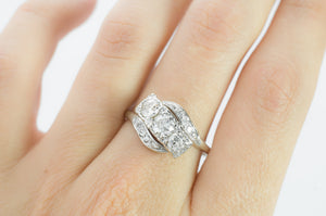 1CTW OLD EUROPEAN CUT DIAMOND RING - SinCityFinds Jewelry