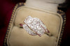 1CTW OLD EUROPEAN CUT DIAMOND RING - SinCityFinds Jewelry
