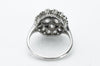 2.84CTW OLD EUROPEAN AND MINE CUT CLUSTER RING - SinCityFinds Jewelry