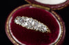 1.57CTW HALF HOOP FIVE STONE DIAMOND BAND - SinCityFinds Jewelry