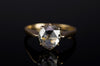ANTIQUE ROSE CUT DIAMOND SOLITAIRE - SinCityFinds Jewelry
