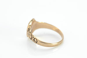 E.M.A SIGNET RING - SinCityFinds Jewelry