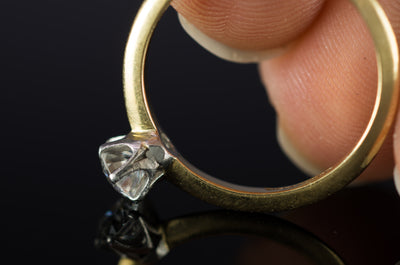 VINTAGE TIFFANY SOLITAIRE ENGAGEMENT RING - SinCityFinds Jewelry