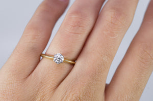 VINTAGE TIFFANY SOLITAIRE ENGAGEMENT RING - SinCityFinds Jewelry