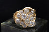2.7CTW FREEFORM OLD EUROPEAN CUT DIAMOND RING - SinCityFinds Jewelry