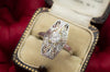 PLATINUM AND GOLD OLD CUT DIAMOND RING - SinCityFinds Jewelry