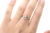 ANTIQUE TREEFOIL OLD EUROPEAN CUT DIAMOND RING - SinCityFinds Jewelry