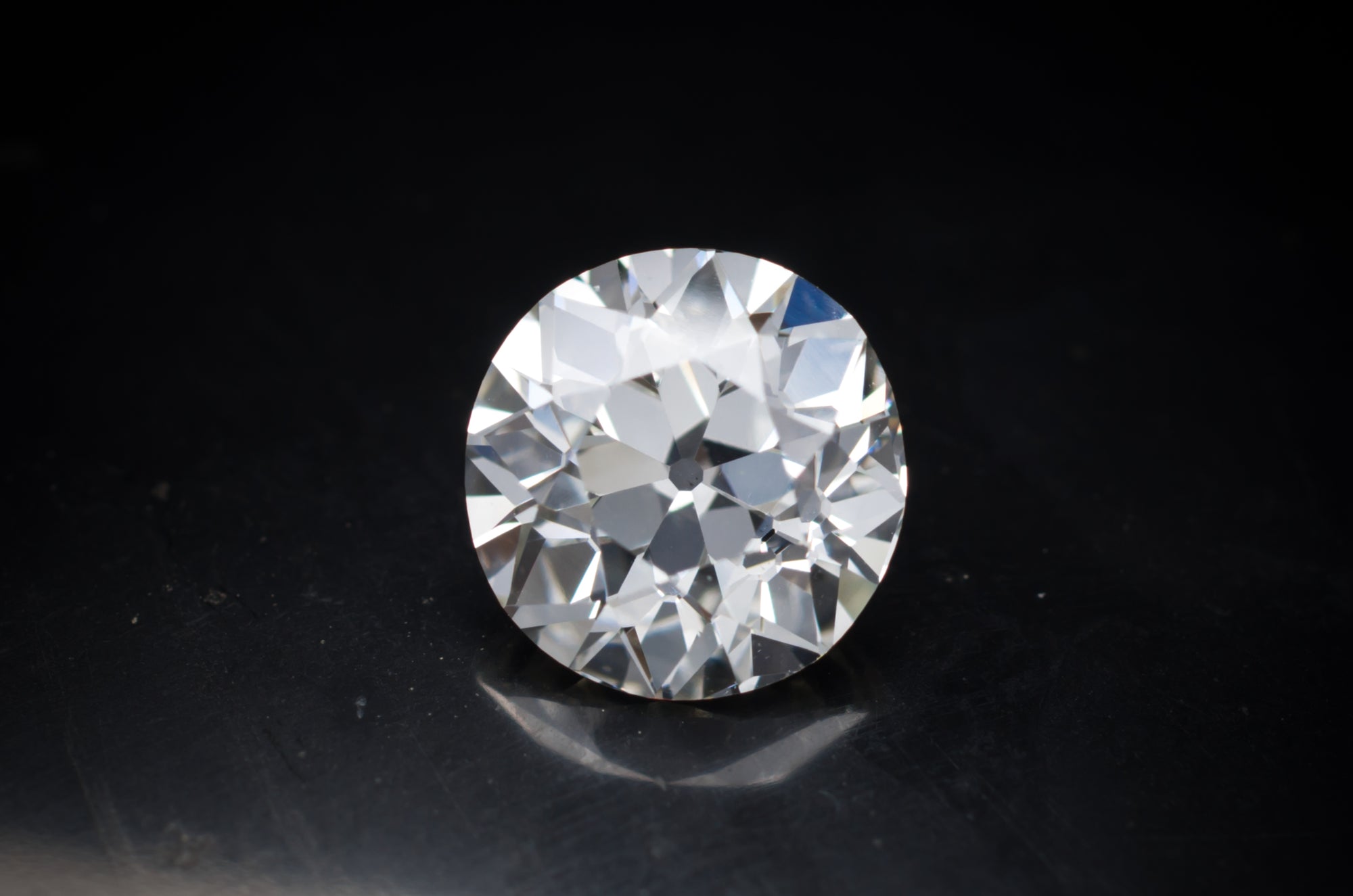 1.59CT K VVS2 GIA GRADED LOOSE OLD EUROPEAN CUT - SinCityFinds Jewelry