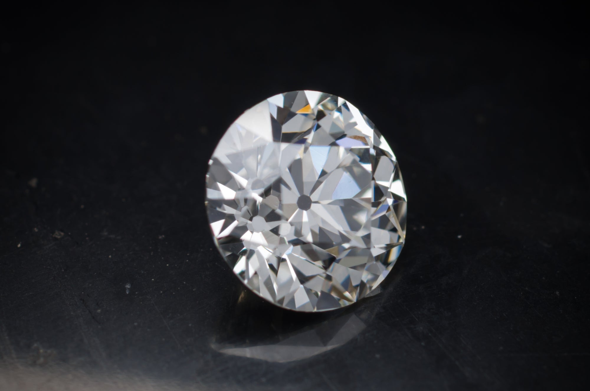 1.59CT K VVS2 GIA GRADED LOOSE OLD EUROPEAN CUT - SinCityFinds Jewelry