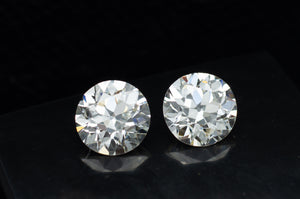 2.96CTW MATCHED OEC PAIR GIA J VS2, SI1 - SinCityFinds Jewelry