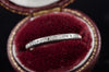 ART DECO PLATINUM FULL ETERNITY BAND - SinCityFinds Jewelry