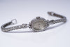 0.95CTW VINTAGE TIFFANY 1960's PLATINUM WATCH - SinCityFinds Jewelry